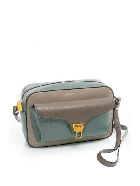 BEAT SOFT Tricolor Shoulder mini bag, in leather multicolor soap - Women&rsquo;s Bags