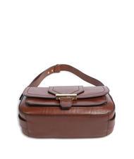 THE BRIDGE BENEDETTA Leather shoulder bag BROWN - Women&rsquo;s Bags - 4