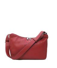 SPALDING TOURIST Leather shoulder bag red - Women&rsquo;s Bags - 3