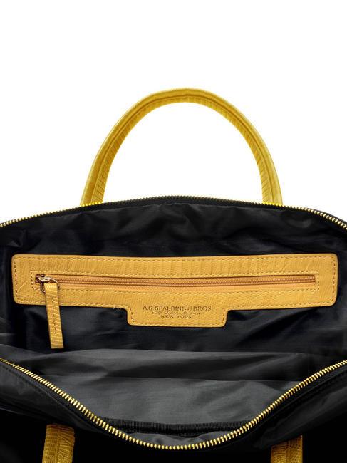 SARAH 15" laptop briefcase yellow - Work Briefcases