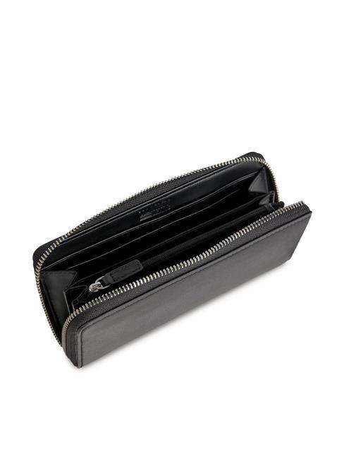 TH JEANS Large zip around wallet black - Women&rsquo;s Wallets