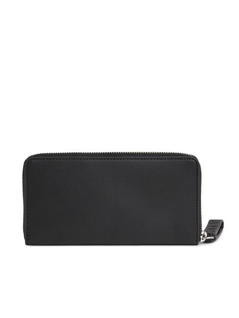TH JEANS Large zip around wallet black - Women&rsquo;s Wallets