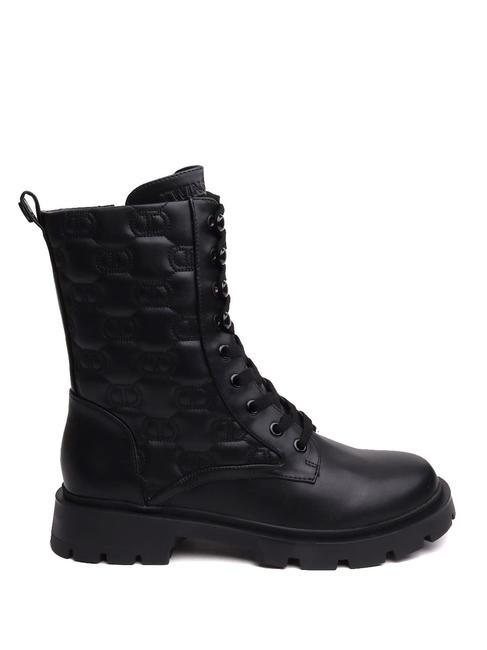 LOGO MATELASSE Amphibian ankle boots black - Women&rsquo;s shoes