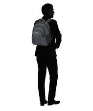 AMERICAN TOURISTER backpack AT WORK, tablet and 14.1” PC case grey/orange - Laptop backpacks - 6