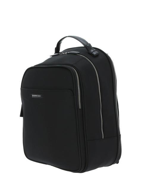 ECO TIMES Double compartment backpack BLACK - Women’s Bags