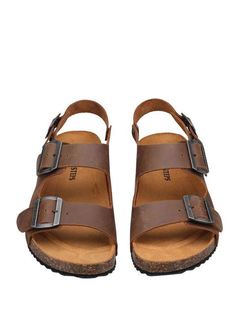 VEGA Suede slipper sandal tobacco - Men&rsquo;s shoes