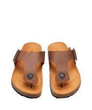 DOCKSTEPS VEGA Suede thong sandal tobacco - Men&rsquo;s shoes - 4