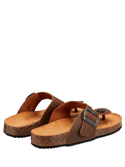 VEGA Suede thong sandal tobacco - Men&rsquo;s shoes