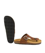 DOCKSTEPS VEGA Suede thong sandal tobacco - Men&rsquo;s shoes - 6