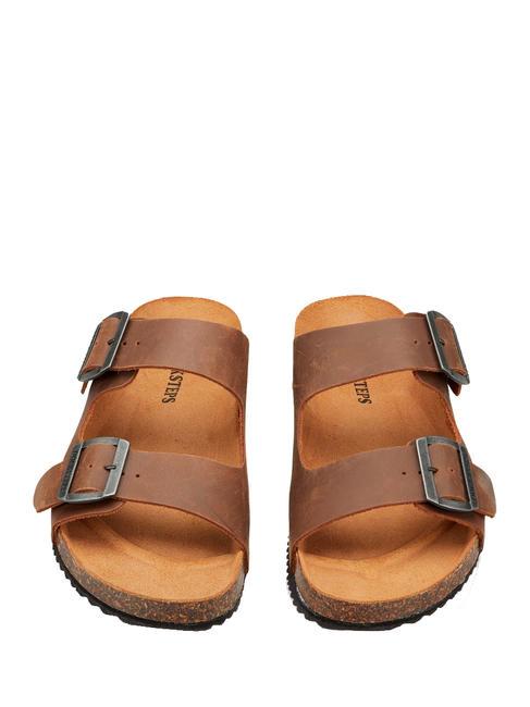 VEGA Suede leather slipper tobacco - Men&rsquo;s shoes