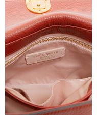 COCCINELLE BLOSSOM Hammered leather chain shoulder bag Maple - Women’s Bags - 5