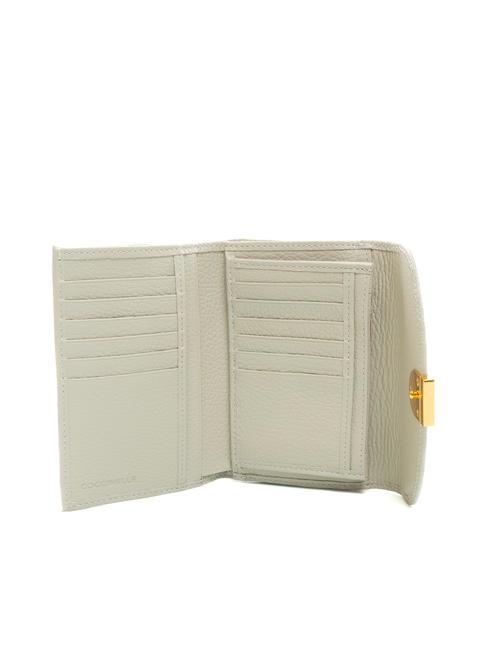 BLOSSOM Medium grained leather wallet mulberry - Women&rsquo;s Wallets