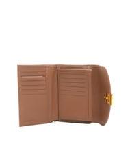 COCCINELLE BLOSSOM Medium grained leather wallet BRULE - Women&rsquo;s Wallets - 2