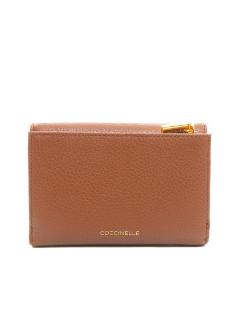 BLOSSOM Medium grained leather wallet BRULE - Women&rsquo;s Wallets