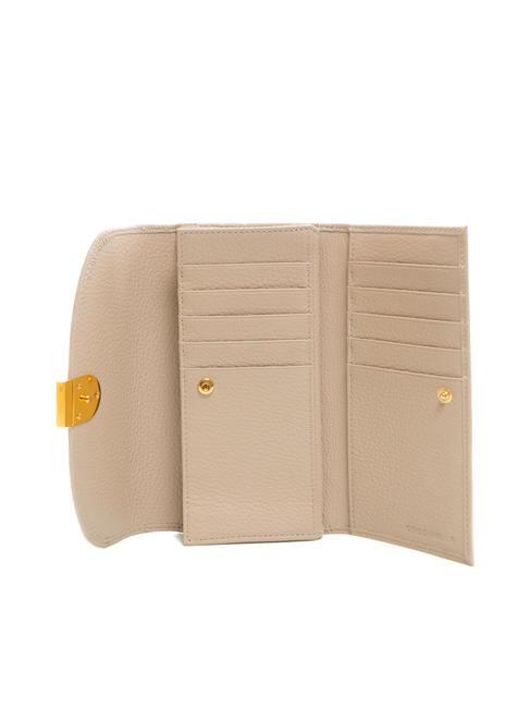 BLOSSOM Large textured leather wallet powder pink - Women&rsquo;s Wallets