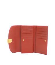 COCCINELLE BLOSSOM Large textured leather wallet Maple - Women&rsquo;s Wallets - 2