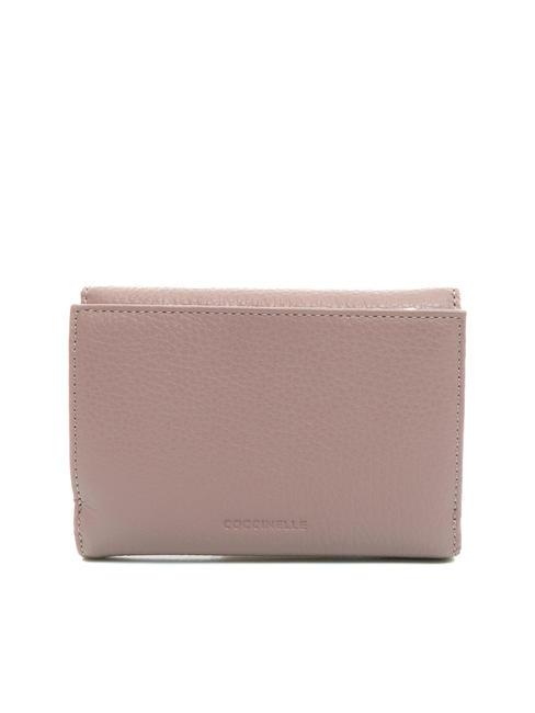 DORA Small textured leather wallet anemone - Women&rsquo;s Wallets