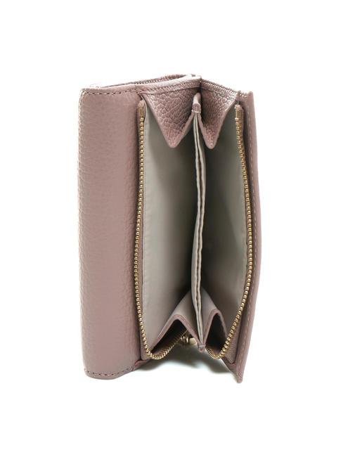 DORA Small textured leather wallet anemone - Women&rsquo;s Wallets