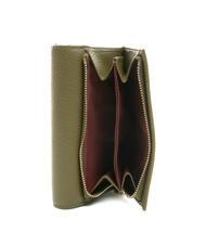 COCCINELLE DORA Small textured leather wallet loden - Women&rsquo;s Wallets - 4