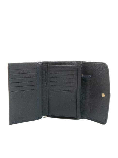 DORA Small textured leather wallet dARKBlue - Women&rsquo;s Wallets
