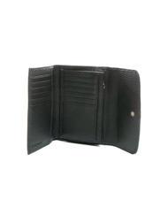 COCCINELLE DORA Small textured leather wallet Black - Women&rsquo;s Wallets - 2