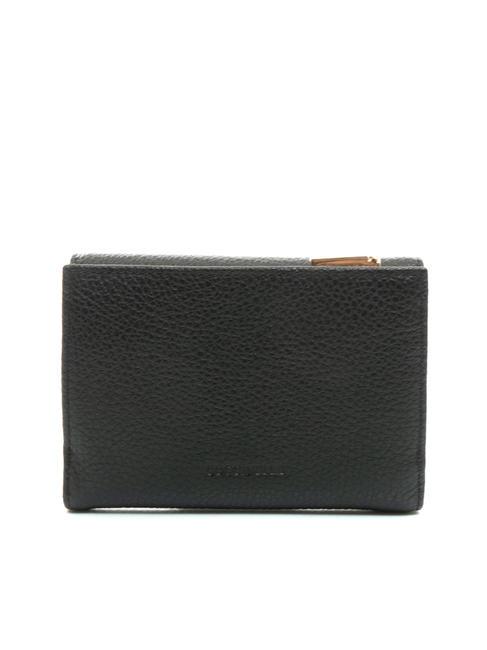 DORA Small textured leather wallet Black - Women&rsquo;s Wallets