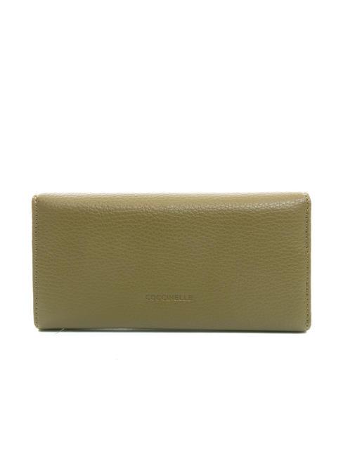 DORA Medium grained leather wallet loden - Women&rsquo;s Wallets