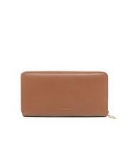 COCCINELLE DORA Large leather zip around wallet BRULE - Women&rsquo;s Wallets - 3