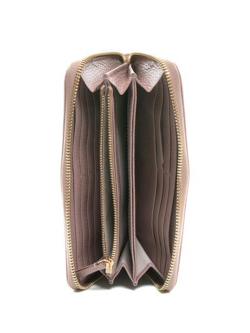 DORA Large leather zip around wallet anemone - Women&rsquo;s Wallets
