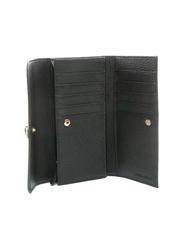 COCCINELLE DORA Medium grained leather wallet Black - Women&rsquo;s Wallets - 2