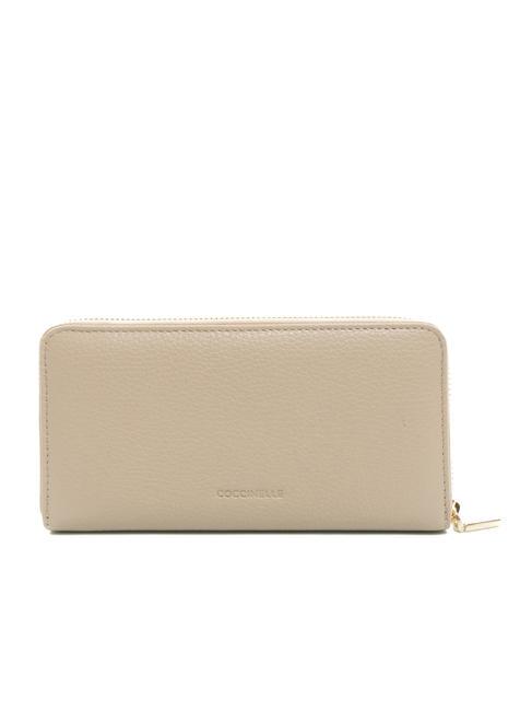 DORA Large leather zip around wallet powder pink - Women&rsquo;s Wallets