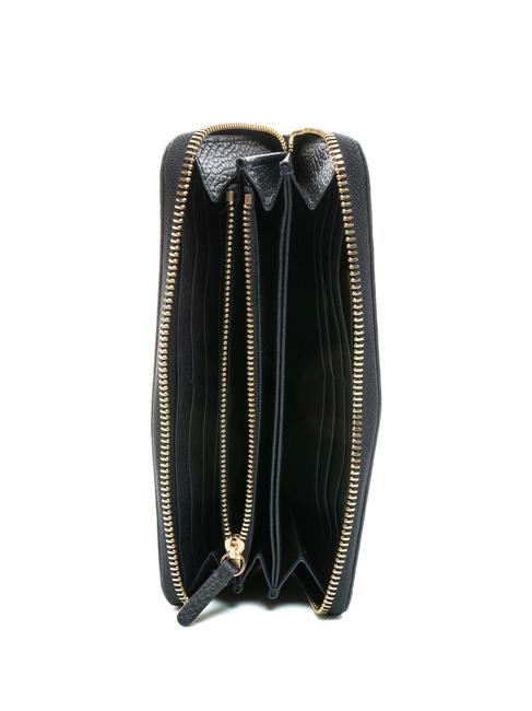 DORA Large leather zip around wallet dARKBlue - Women&rsquo;s Wallets