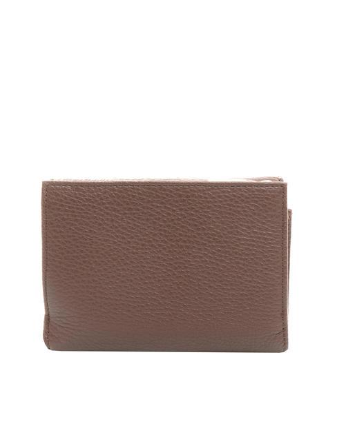 DOT Small textured leather wallet carob - Women&rsquo;s Wallets
