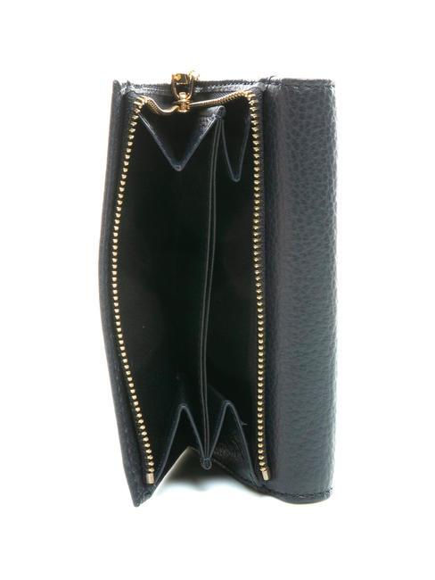 DOT Small textured leather wallet dARKBlue - Women&rsquo;s Wallets