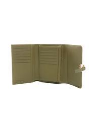 COCCINELLE DOT Small textured leather wallet loden - Women&rsquo;s Wallets - 2