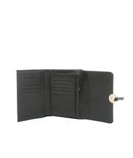 COCCINELLE DOT Small textured leather wallet Black - Women&rsquo;s Wallets - 2
