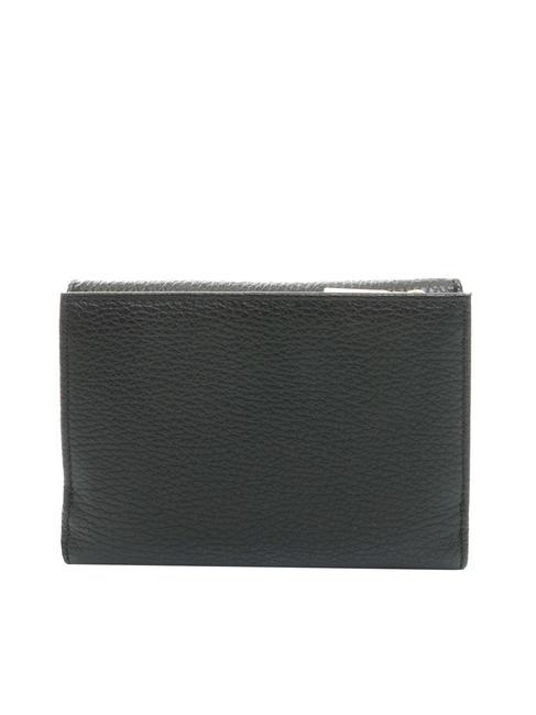 DOT Small textured leather wallet Black - Women&rsquo;s Wallets