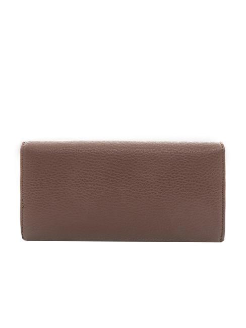 DOT Large textured leather wallet carob - Women&rsquo;s Wallets