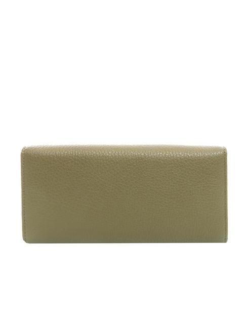 DOT Large textured leather wallet loden - Women&rsquo;s Wallets