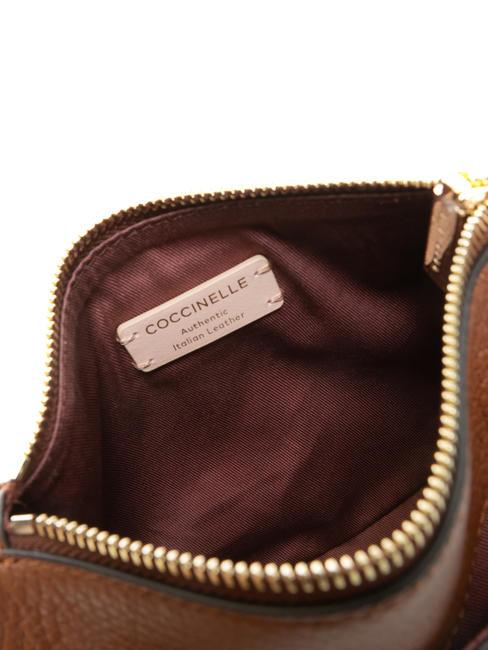KALI Leather shoulder bag with pouch BRULE - Women&rsquo;s Bags