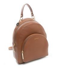 COCCINELLE ALPHA Textured leather backpack BRULE - Women&rsquo;s Bags - 2