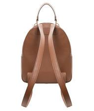 COCCINELLE ALPHA Textured leather backpack BRULE - Women&rsquo;s Bags - 3