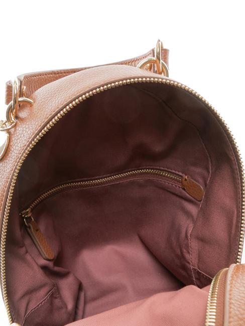 ALPHA Textured leather backpack BRULE - Women&rsquo;s Bags