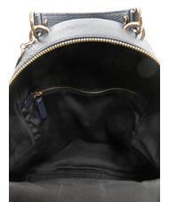 COCCINELLE ALPHA Textured leather backpack dARKBlue - Women&rsquo;s Bags - 5