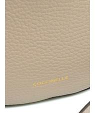 COCCINELLE KALI Leather shoulder bag with pouch powder pink - Women&rsquo;s Bags - 6