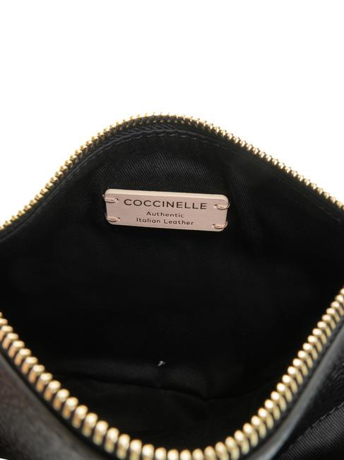 KALI Leather shoulder bag with pouch Black - Women&rsquo;s Bags