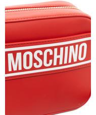 LOVE MOSCHINO PRINT BAG Shoulder camera bag red - Women’s Bags - 3