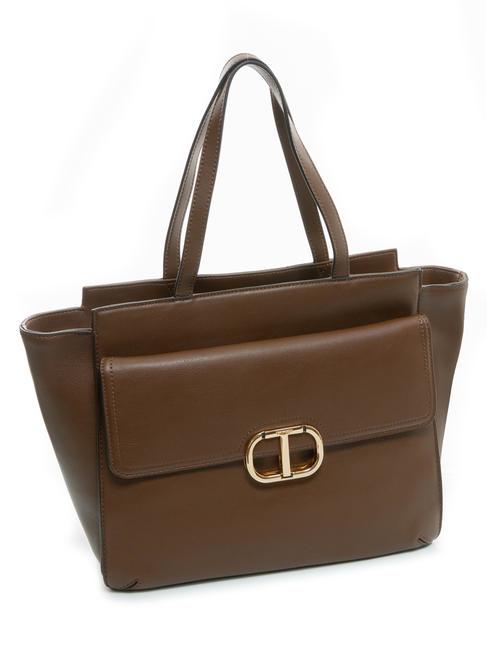 MADAME Shopping bag with shoulder strapq chocolate - Women&rsquo;s Bags