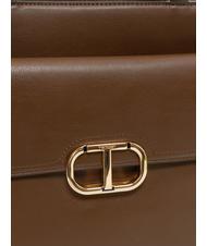 TWINSET MADAME Shopping bag with shoulder strapq chocolate - Women&rsquo;s Bags - 3