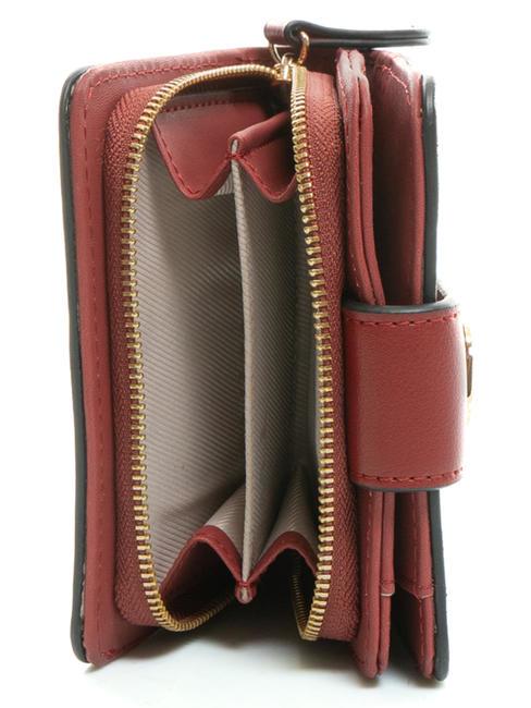 T OVAL Zip Around Small Wallet fiery red - Women&rsquo;s Wallets